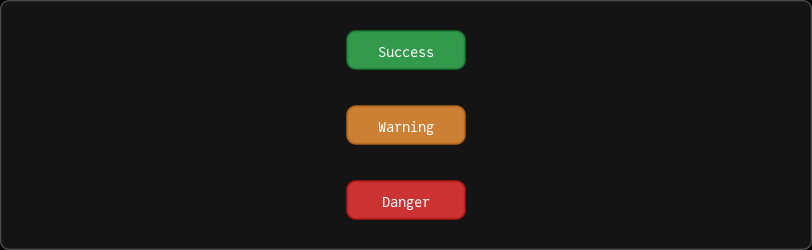 Dark Interactive Text Buttons