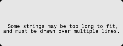 Text wrapping